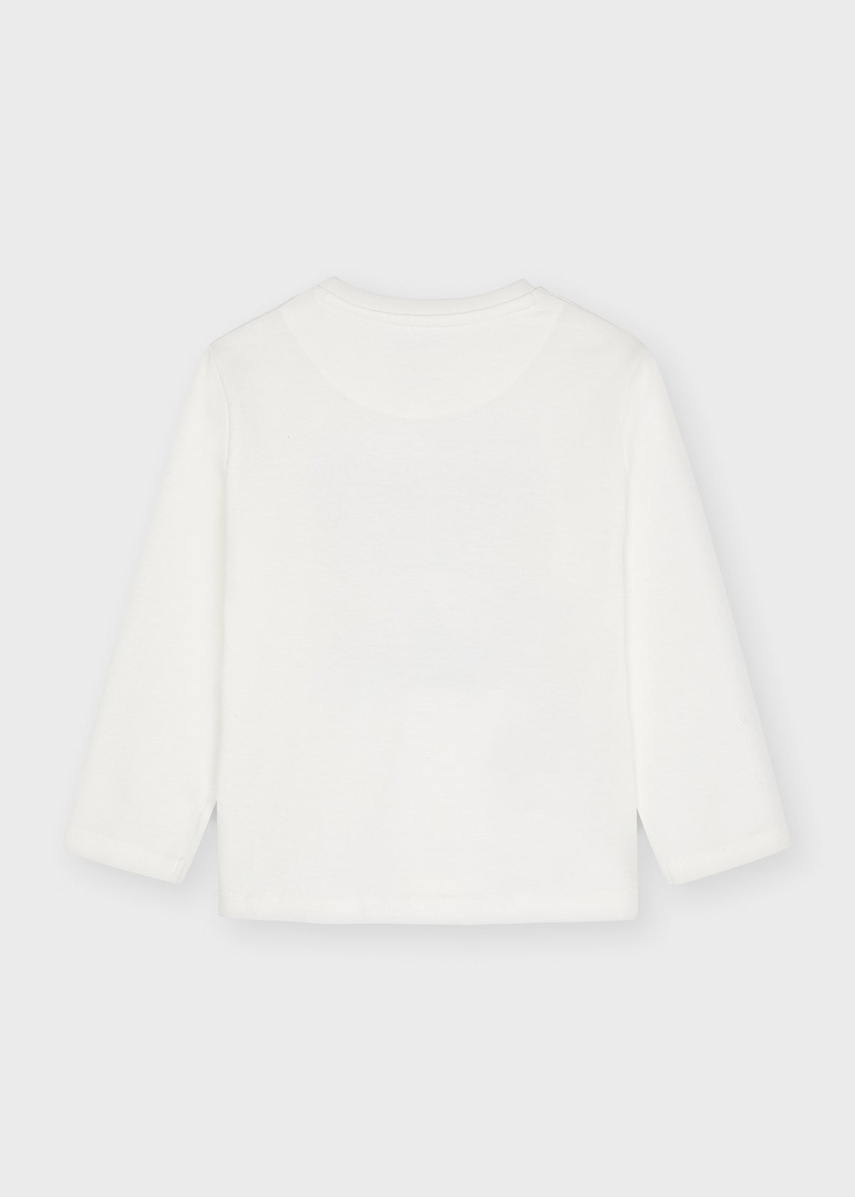 Camiseta m/comp. serig.carro Nata (Creme / Pérola)  para Menino - Mayoral
