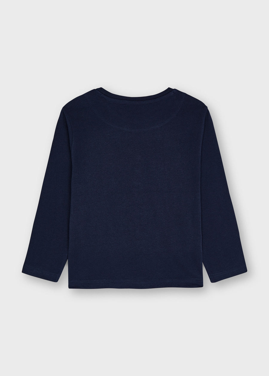 Camisola "play with" Azul escur (Marinho)  para Menino - Mayoral
