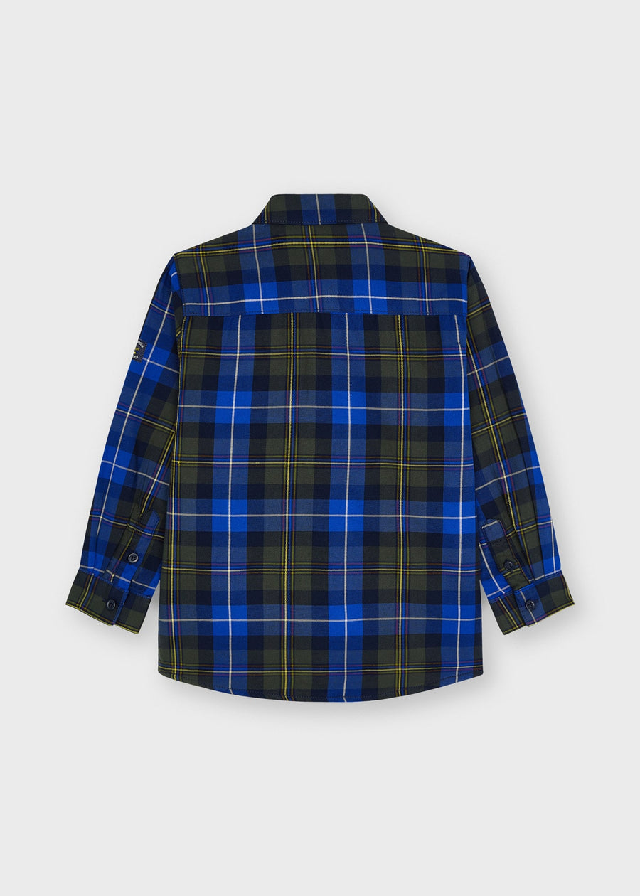 Sobrecamisa xadrez Marinho (Marinho)  para Menino - Mayoral