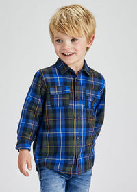 Sobrecamisa xadrez Marinho (Marinho)  para Menino - Mayoral