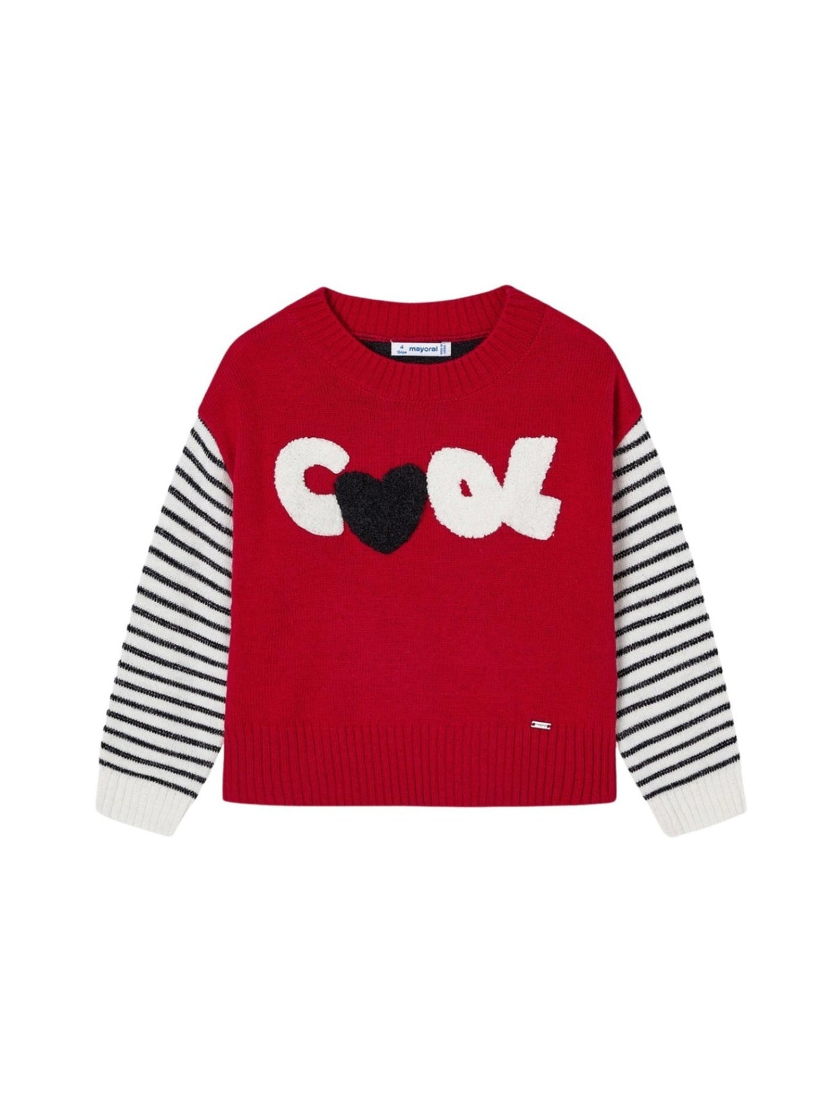 Jersey intarsia Vermelho (Vermelho)  para Menina - Mayoral