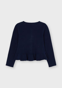 Casaco tricot strass Marinho (Marinho)  para Menina - Mayoral