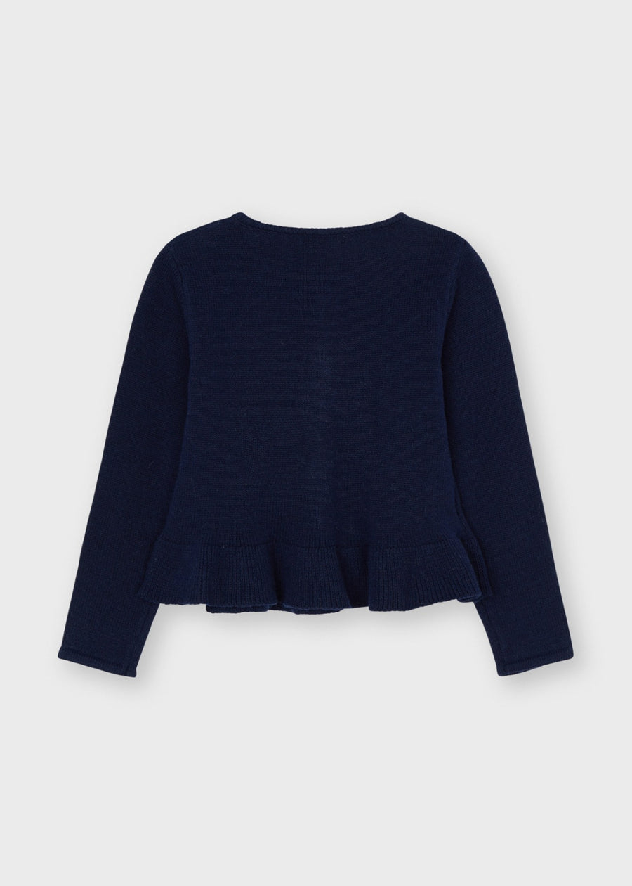 Casaco tricot strass Marinho (Marinho)  para Menina - Mayoral