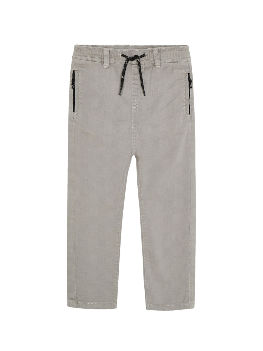 Calça jogger minixadrez Cinza (Cinza)  para Menino - Mayoral