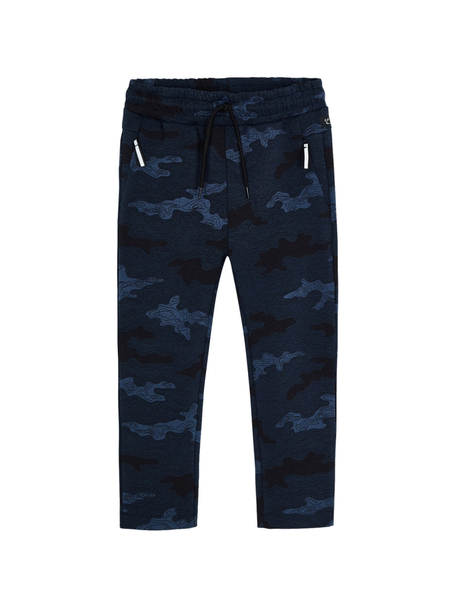 Calça estampada Azul escur (Marinho)  para Menino - Mayoral