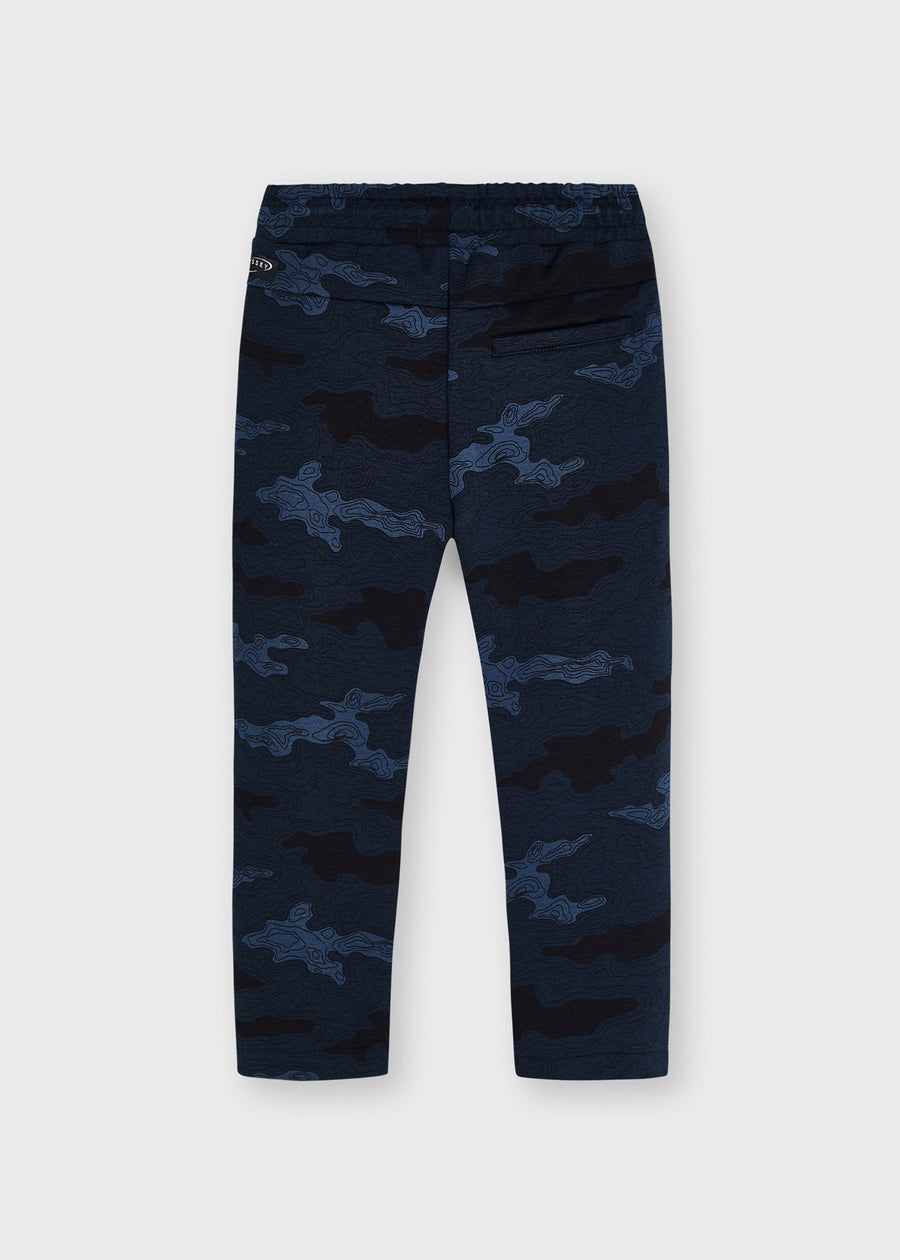 Calça estampada Azul escur (Marinho)  para Menino - Mayoral