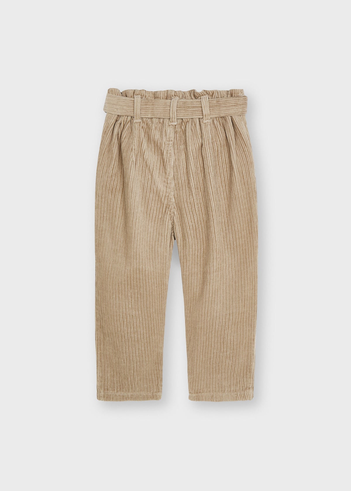 Calça bombaz. cinto Areia (Bege)  para Menina - Mayoral