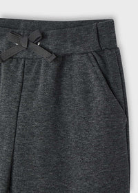 Calça jogger felpa Chumbo vig (Cinza)  para Menina - Mayoral