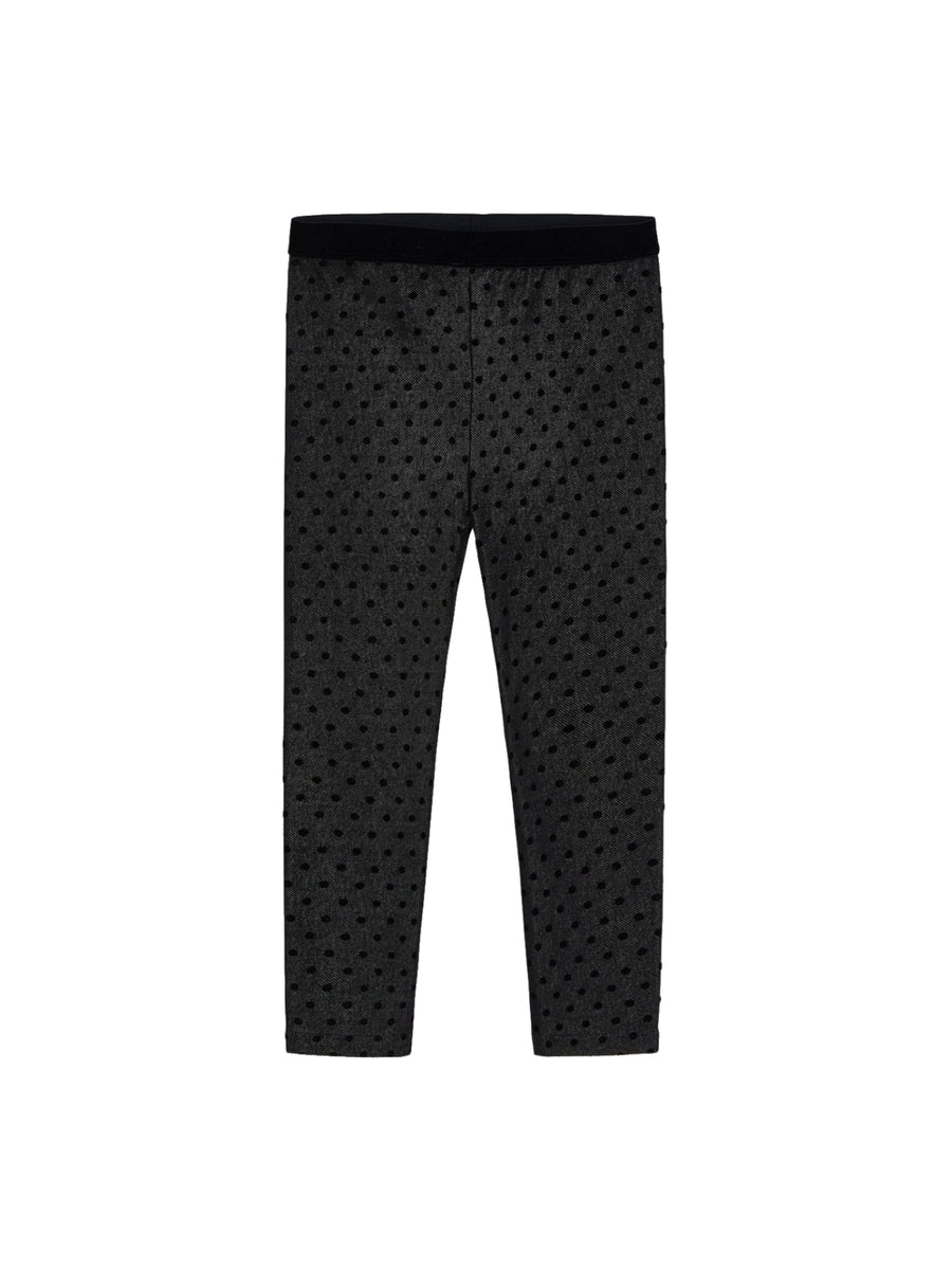 Leggings Preto (Preto)  para Menina - Mayoral
