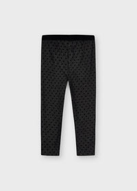 Leggings Preto (Preto)  para Menina - Mayoral