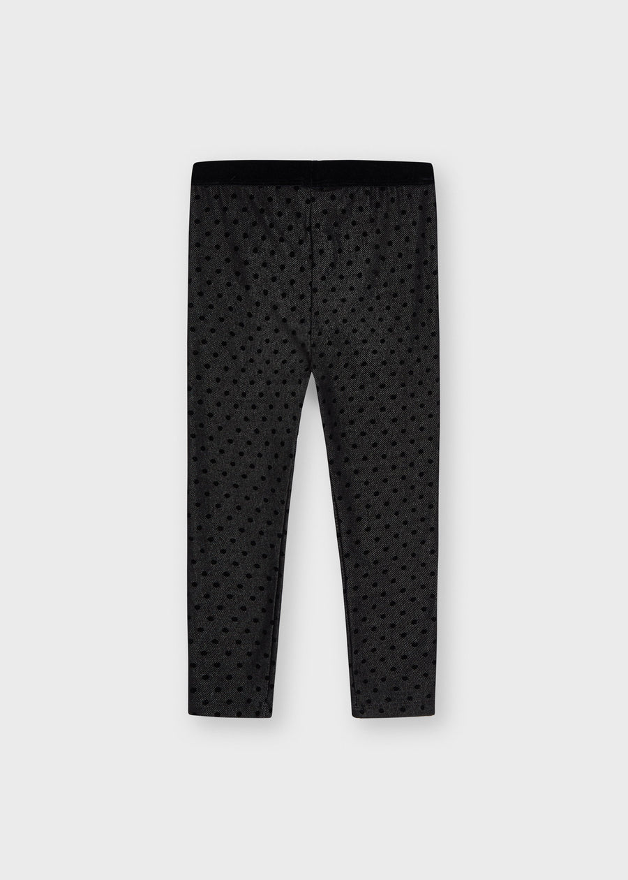 Leggings Preto (Preto)  para Menina - Mayoral
