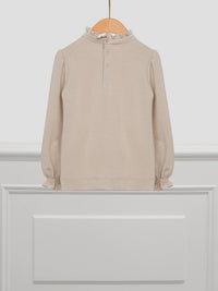 Camisola fantasia Bege (Bege)  para Menina - Abel & Lula