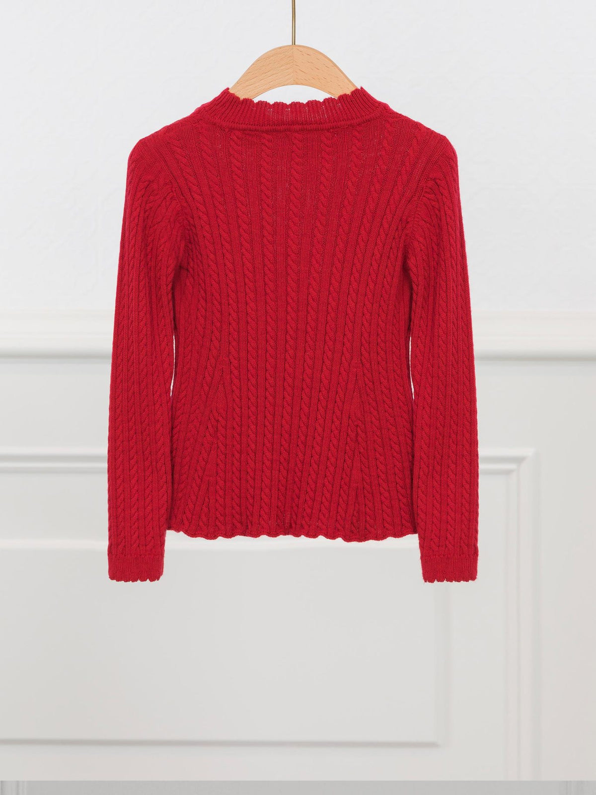 Jersey oitos Vermelho (Vermelho)  para Menina - Abel & Lula