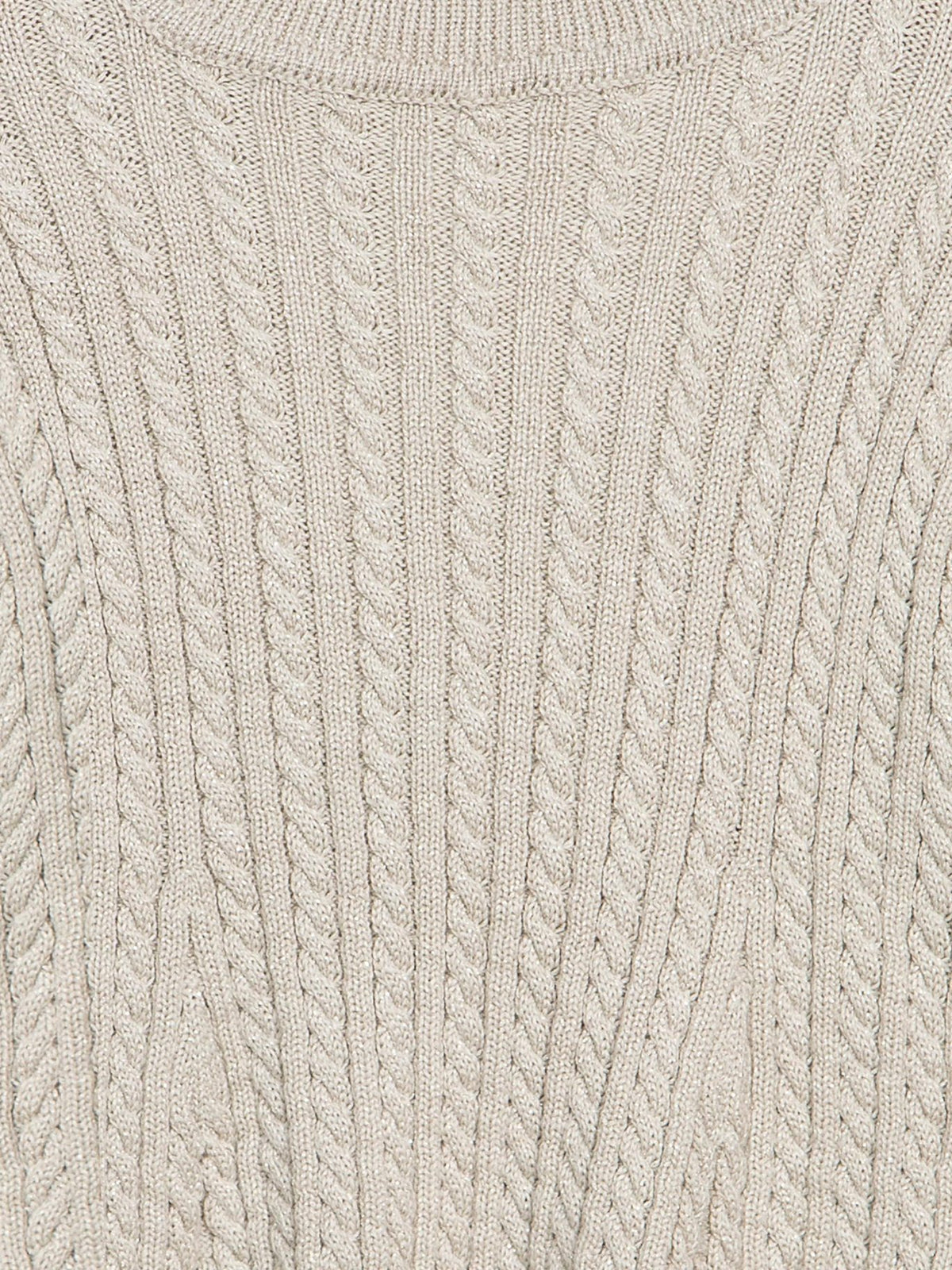 Jersey oitos Pedra (Bege)  para Menina - Abel & Lula