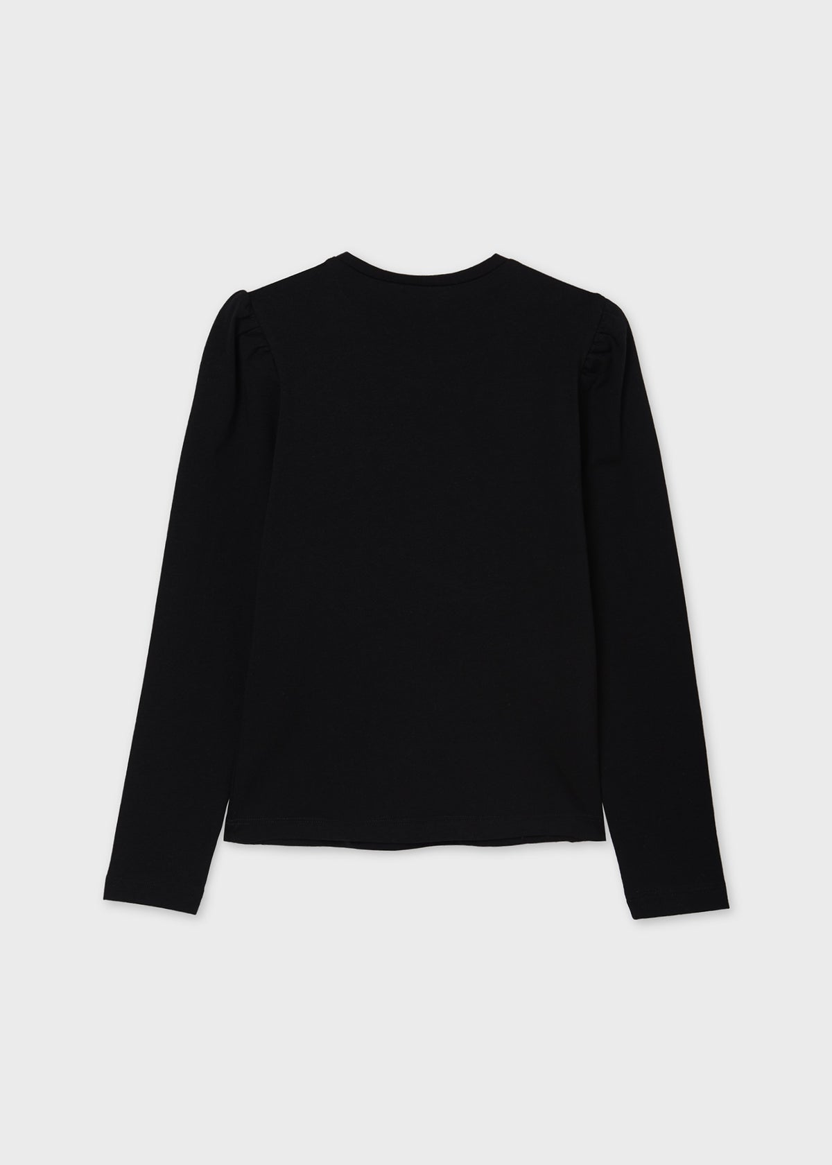 Camisola manga franzida Preto (Preto)  para Menina - Mayoral