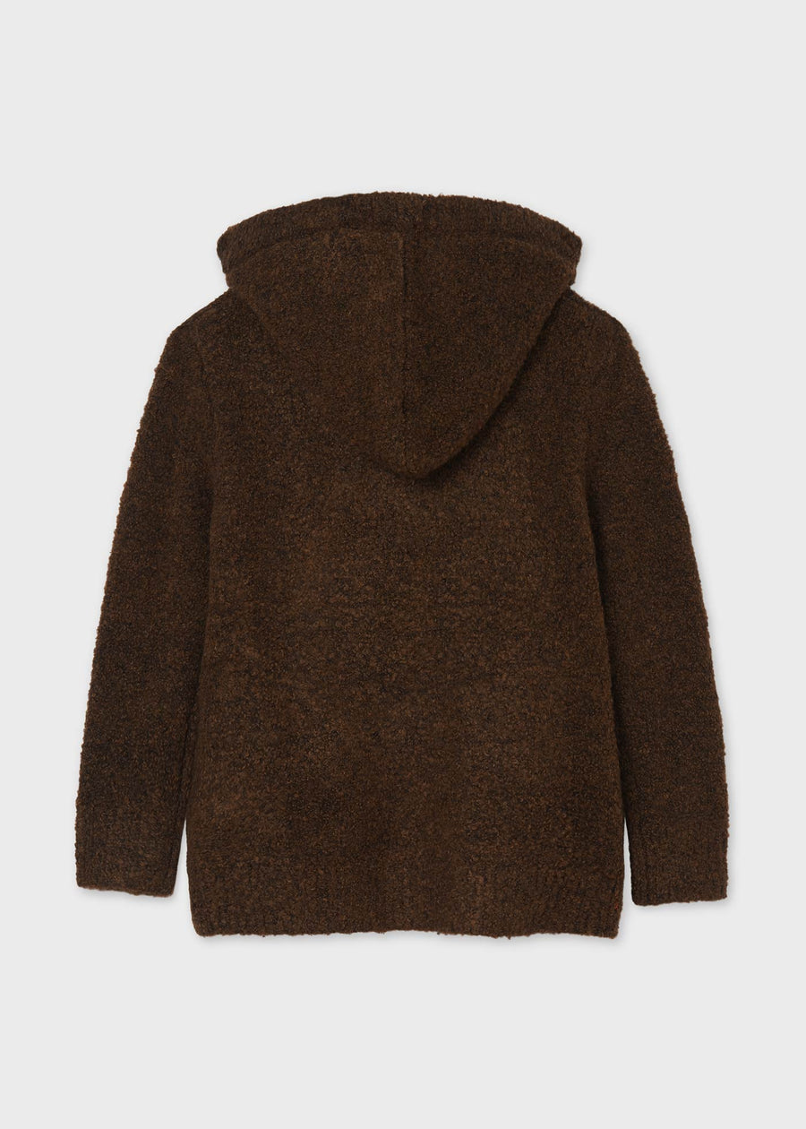 Jersey carapuço Shitake vi (Castanho Claro)  para Menino - Mayoral