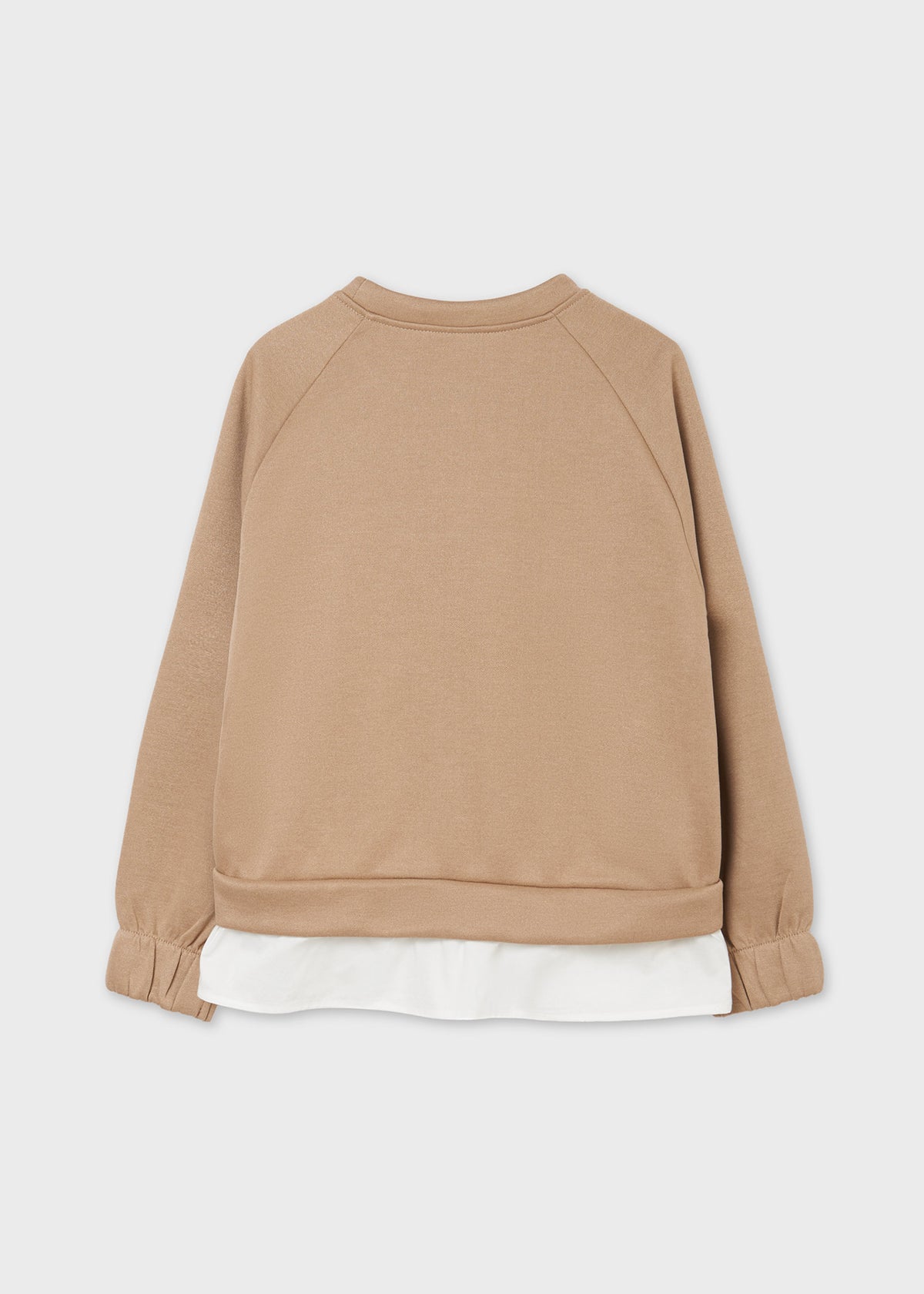 Sweat-shirt Camel (Bege)  para Menina - Mayoral