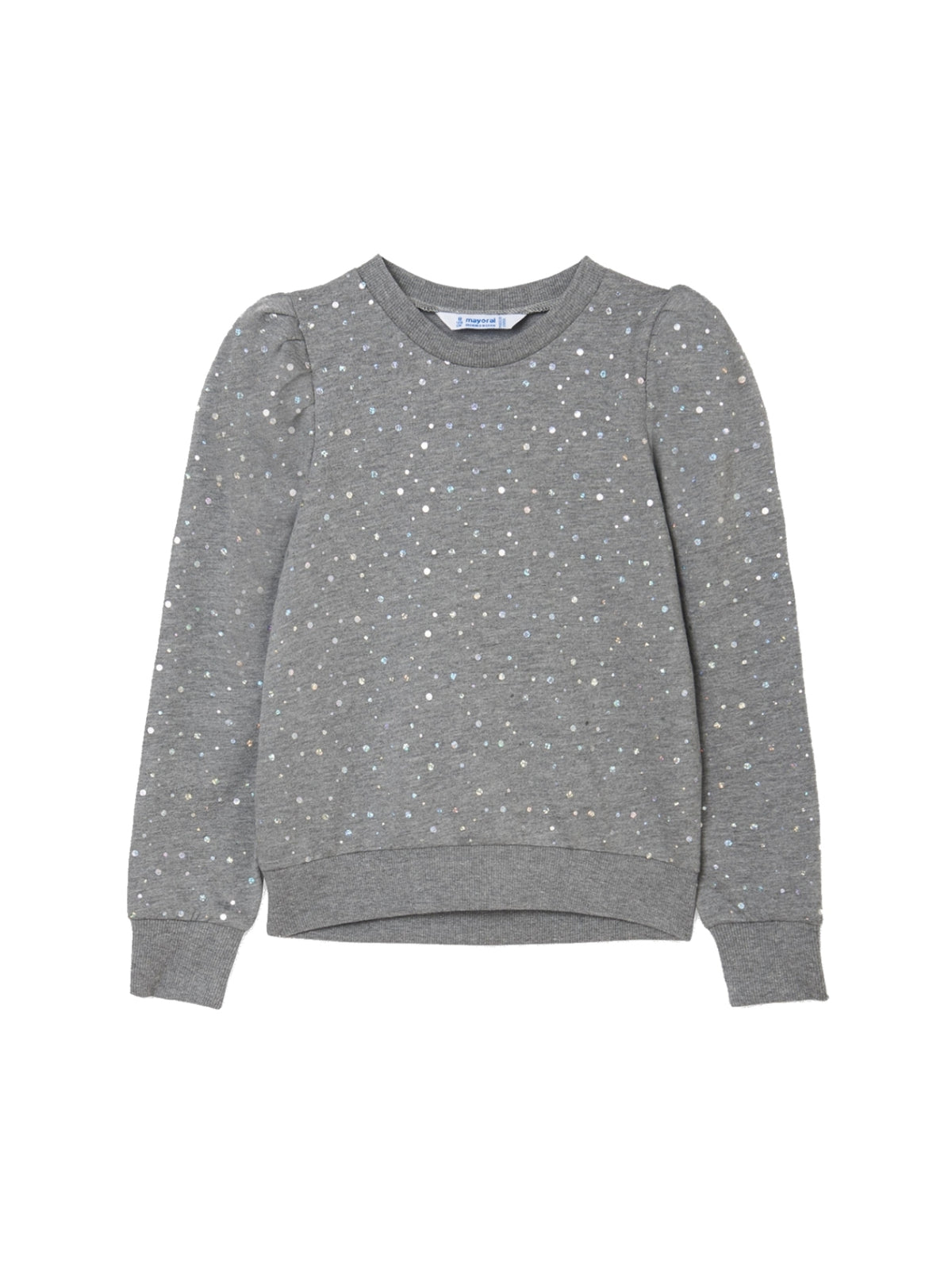Sweat felpa Aço vig. (Cinza)  para Menina - Mayoral