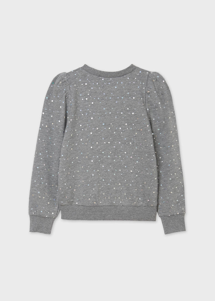 Sweat felpa Aço vig. (Cinza)  para Menina - Mayoral