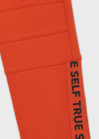 Calça felpa elástica bolsos Laranja (Laranja)  para Menino - Mayoral