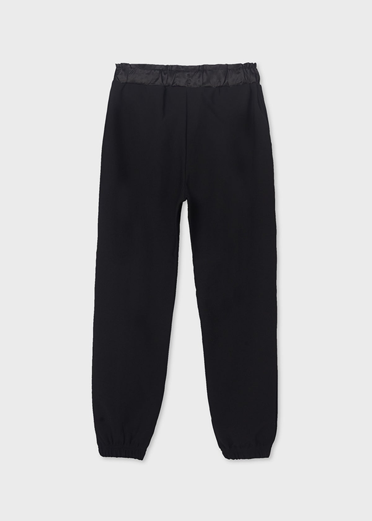 Calça ponto crepe Preto (Preto)  para Menina - Mayoral