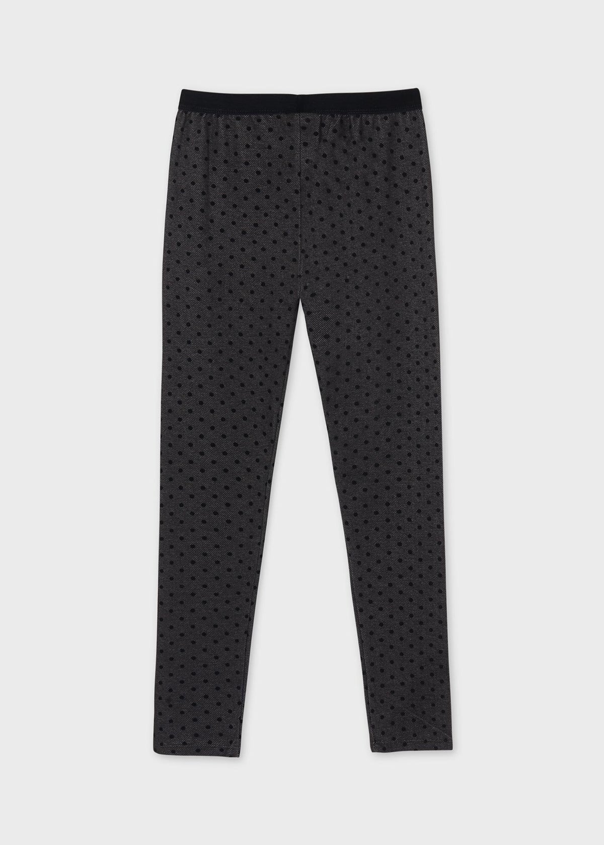 Leggings Preto (Preto)  para Menina - Mayoral
