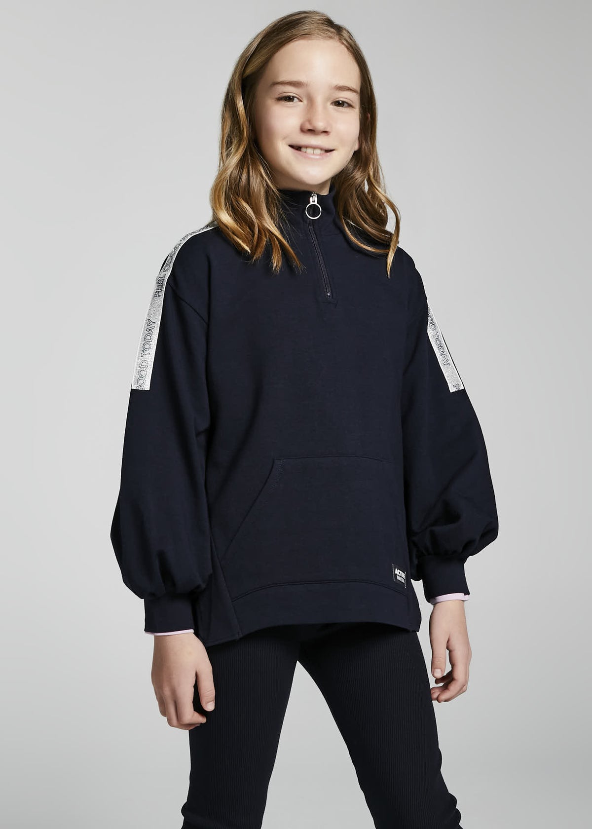 Conj. leggings Marinho (Marinho)  para Menina - Mayoral
