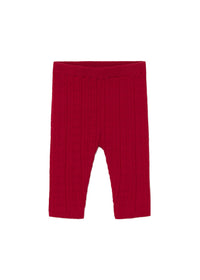 Leggings malha tricot Vermelho (Vermelho)  para Bebé Menina - Mayoral