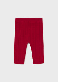 Leggings malha tricot Vermelho (Vermelho)  para Bebé Menina - Mayoral