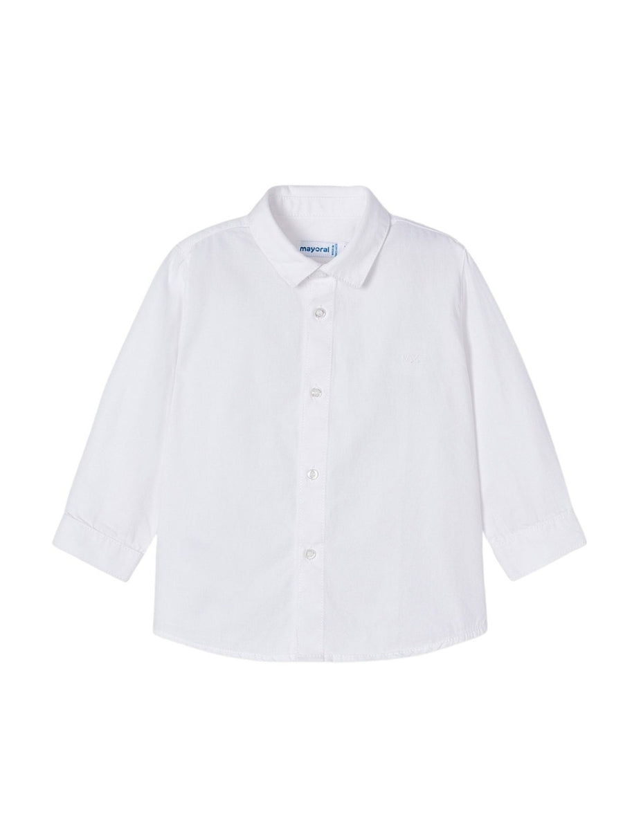 Camisa m/comp.básica Branco     (Branco)  para Bebé Menino - Mayoral