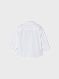 Camisa m/comp.básica Branco     (Branco)  para Bebé Menino - Mayoral