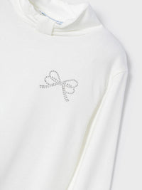 Camisola viscose básica Crú        (Creme / Pérola)  para Menina - Mayoral