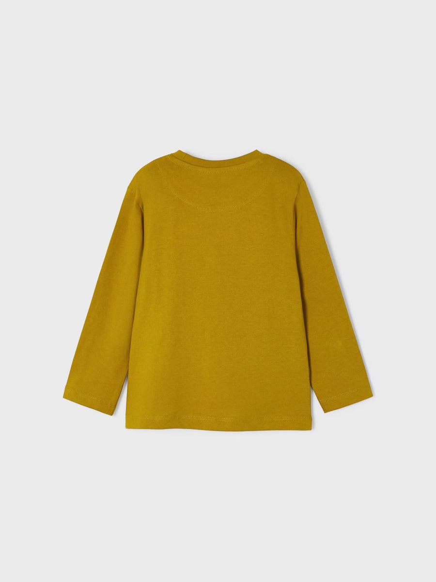 Camiseta básica Azeitona   (Amarelo Ocre)  para Menino - Mayoral