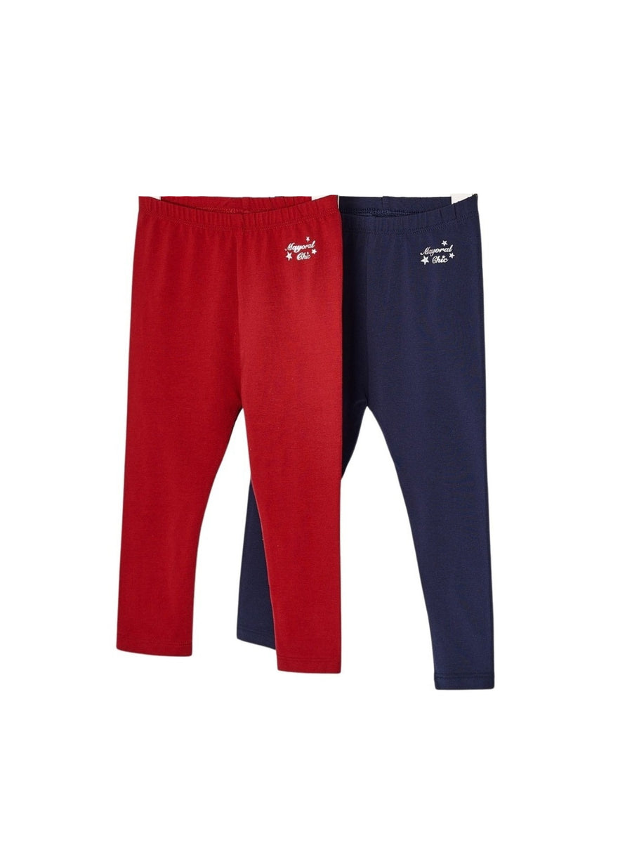 Pack 2 leggings básicas Azul royal (Azul)  para Bebé Menina - Mayoral