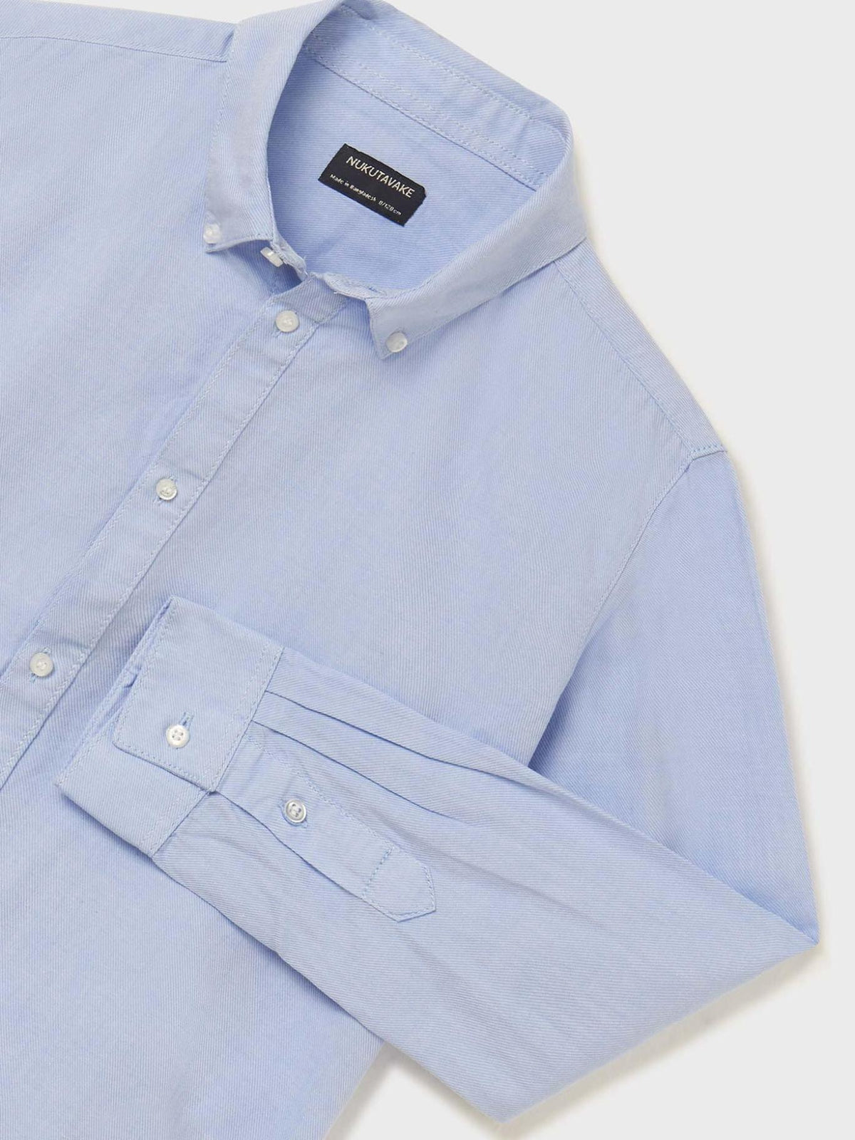 Camisa m/comp.básica Celeste    (Celeste)  para Menino - Mayoral