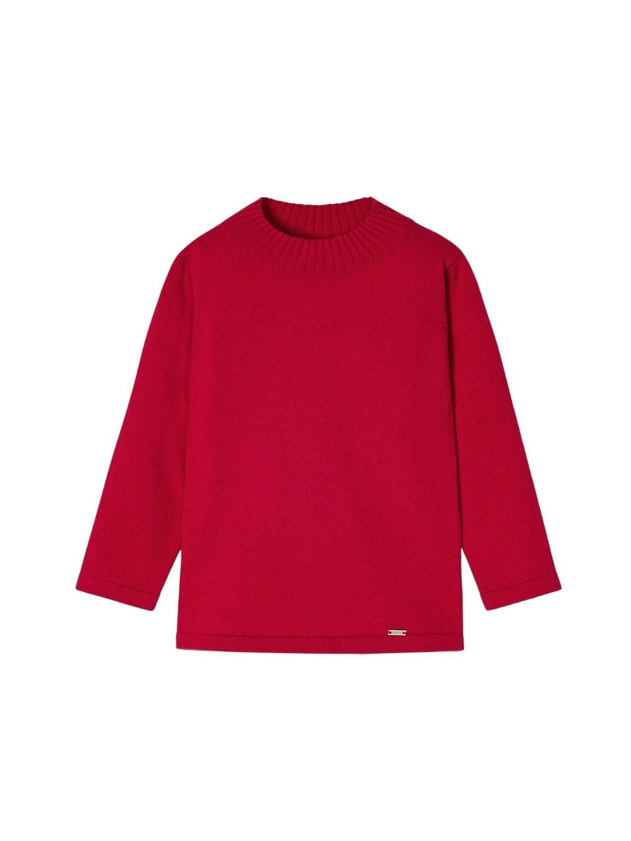 Camisola meia gola Vermelho   (Vermelho)  para Bebé Menina - Mayoral
