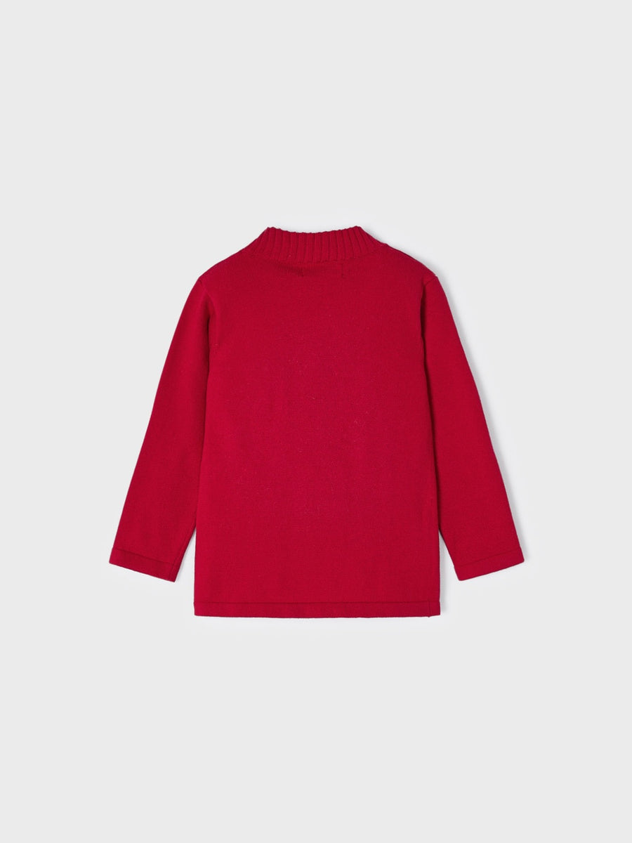 Camisola meia gola Vermelho   (Vermelho)  para Bebé Menina - Mayoral