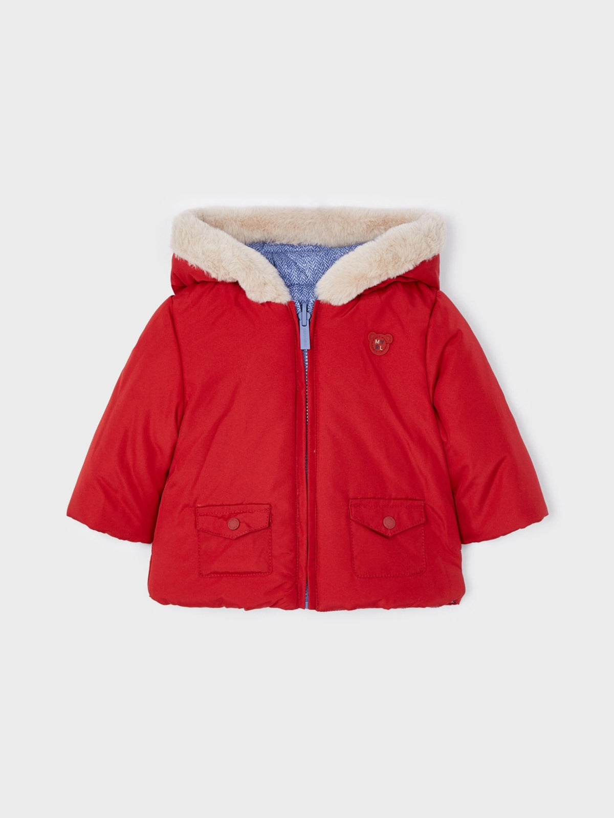 Blusão reversivel Vermelho   (Vermelho)  para Bebé Menino - Mayoral