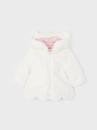 Blusão pelo Rosa baby  (Rosa Bébé)  para Bebé Menina - Mayoral