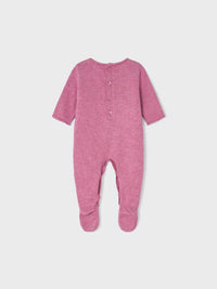 Fato bebé tricô Berry vig  (Vermelho Escuro)  para Bebé Menina - Mayoral