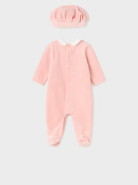 Fato bebé e gorro Rosa baby  (Rosa Bébé)  para Bebé Menina - Mayoral