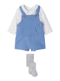 Conj. jard.camisa e meia calç Blue ice   (Azul)  para Bebé Menino - Mayoral