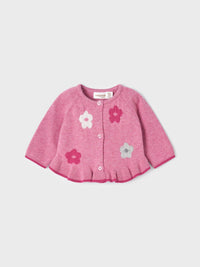 Conj. leggings tricot Berry vig  (Rosa)  para Bebé Menina - Mayoral