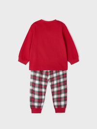 Pijama com bolsa Xadrez     (Xadrez)  para Bebé Menina - Mayoral