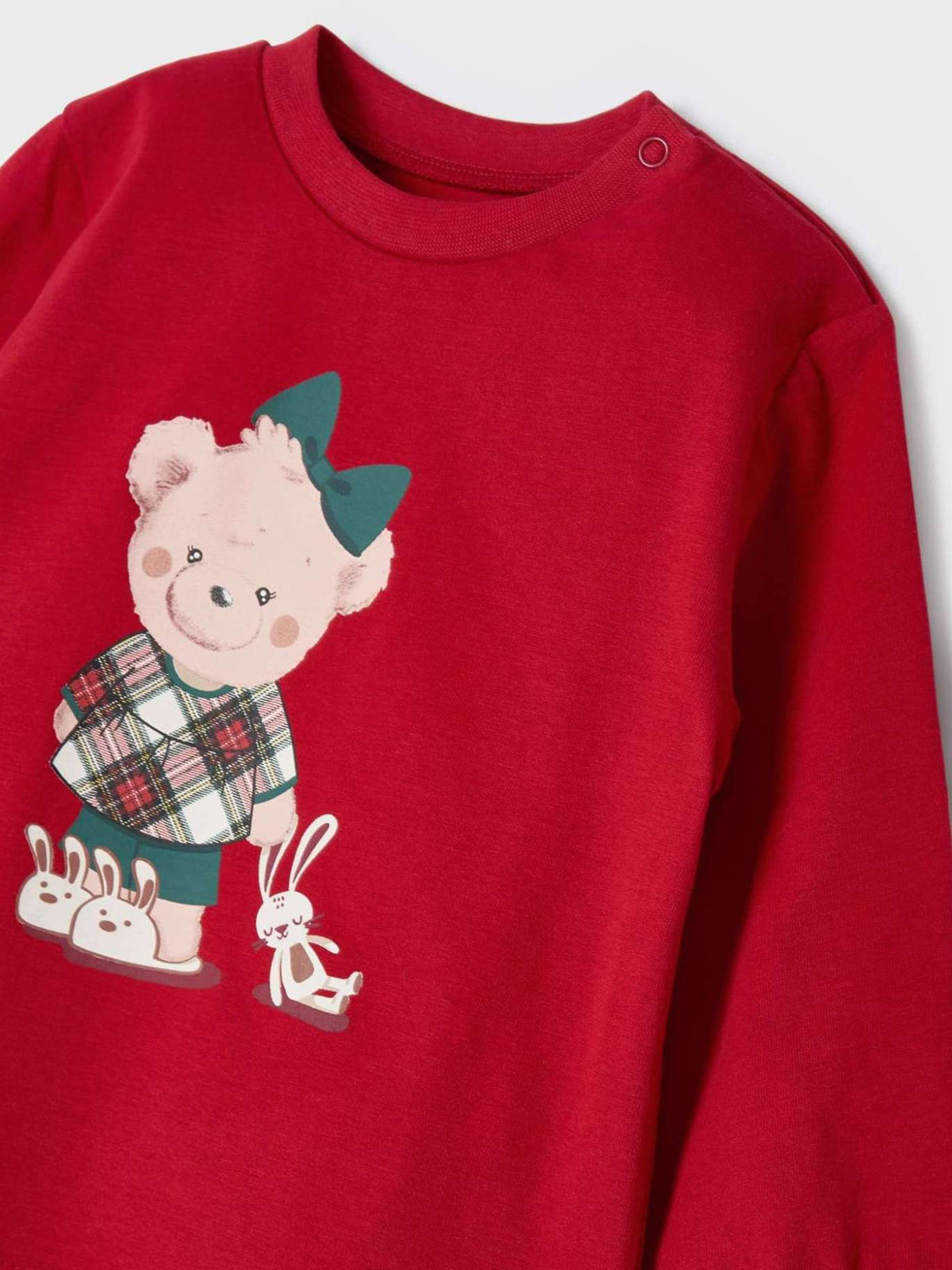 Pijama com bolsa Xadrez     (Xadrez)  para Bebé Menina - Mayoral