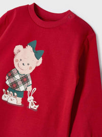 Pijama com bolsa Xadrez     (Xadrez)  para Bebé Menina - Mayoral