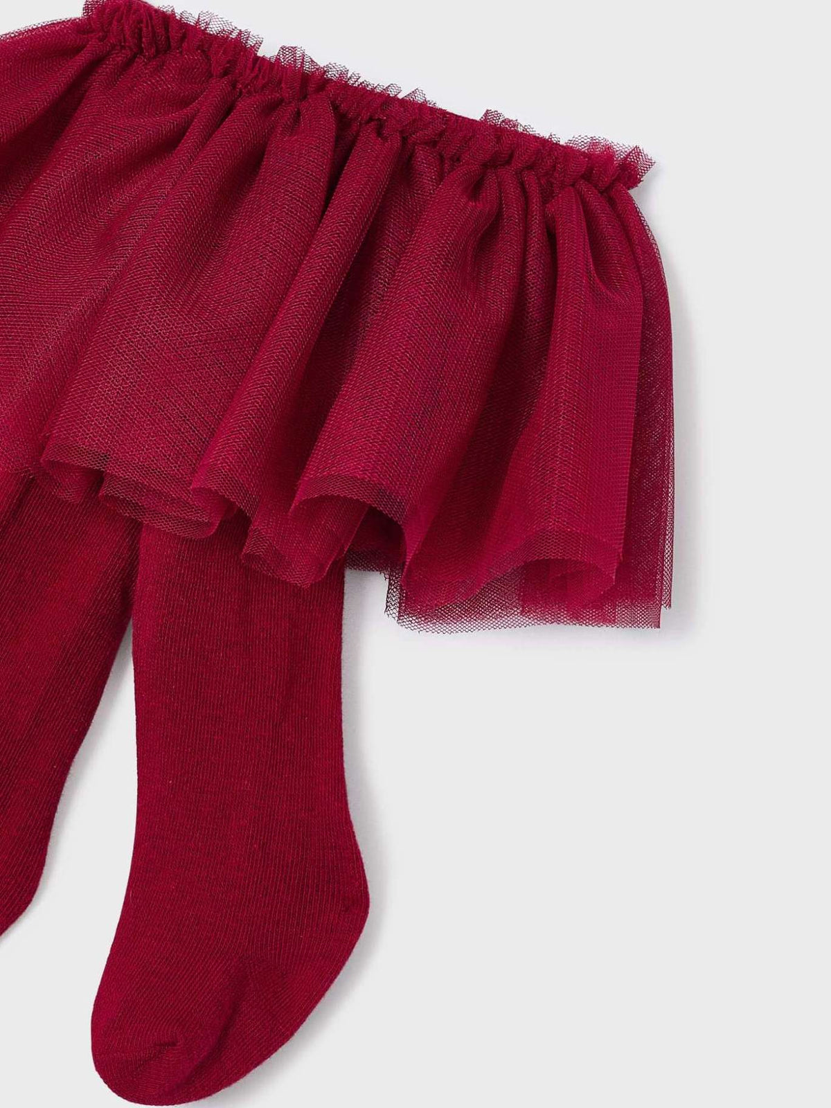 Conj. saia tutu e bandolete Vermelho   (Vermelho)  para Bebé Menina - Mayoral
