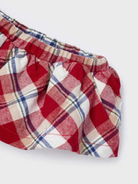 Conj. saia e meia calça Vermelho   (Vermelho)  para Bebé Menina - Mayoral
