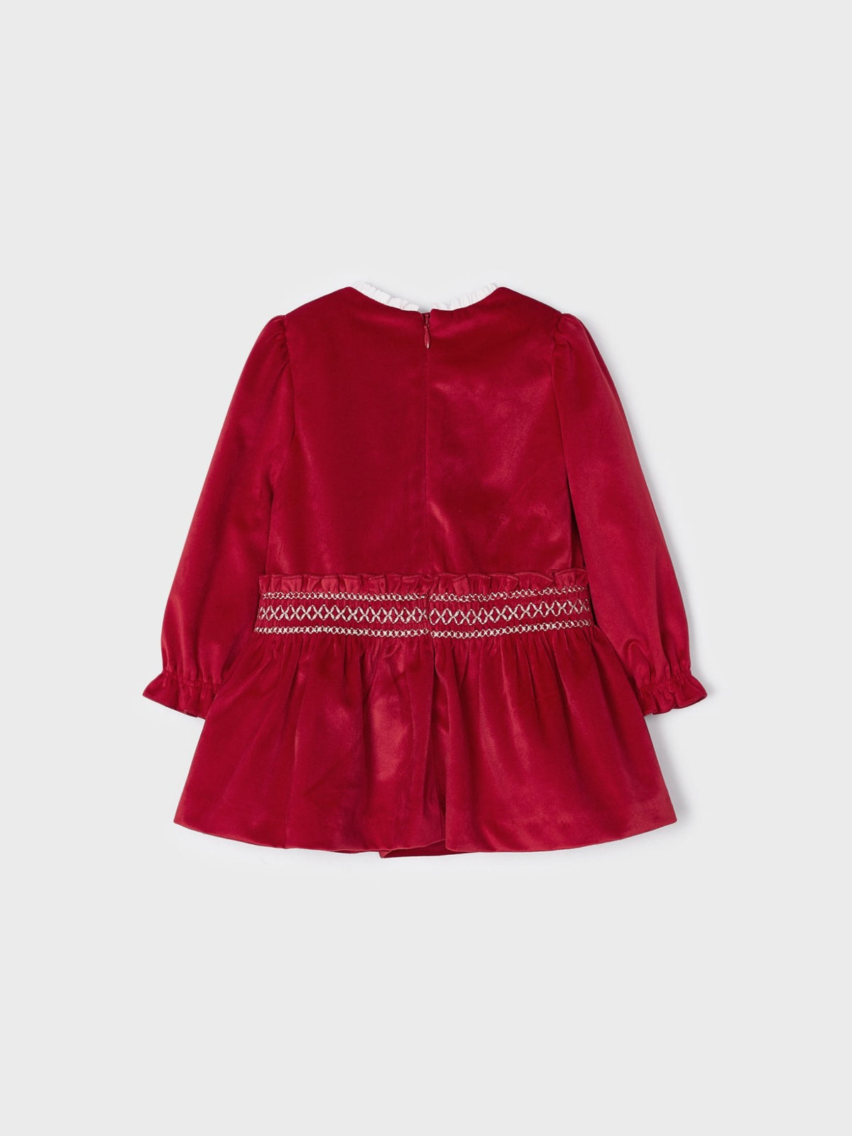 Vestido ninho de abelha Vermelho   (Vermelho)  para Bebé Menina - Mayoral