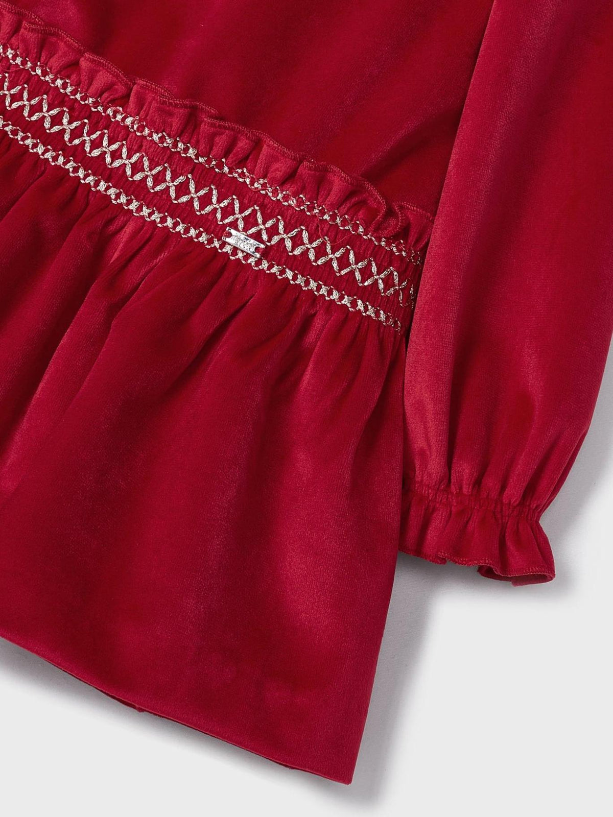 Vestido ninho de abelha Vermelho   (Vermelho)  para Bebé Menina - Mayoral